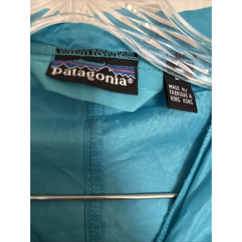 Vintage Patagonia Large Men's Jacket Hooded 90s Y2K Made In Hong Kong